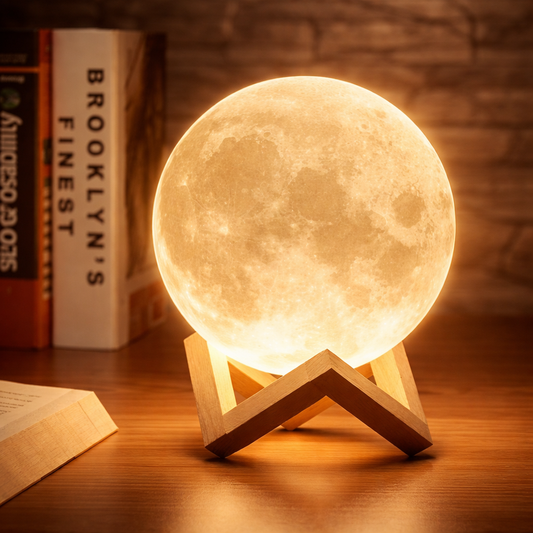 LunaGlow Moon Night Light