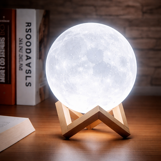 LunaGlow Moon Night Light
