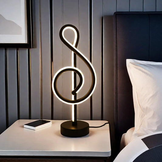 Treble Clef LED Table Lamp