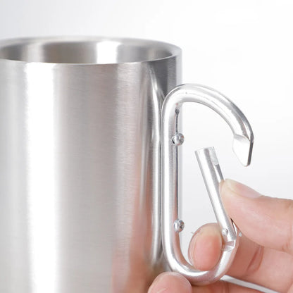 Trail Clip Stainless Steel Camping Mug