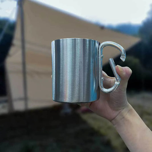 Trail Clip Stainless Steel Camping Mug
