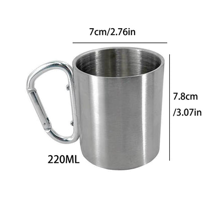 Trail Clip Stainless Steel Camping Mug